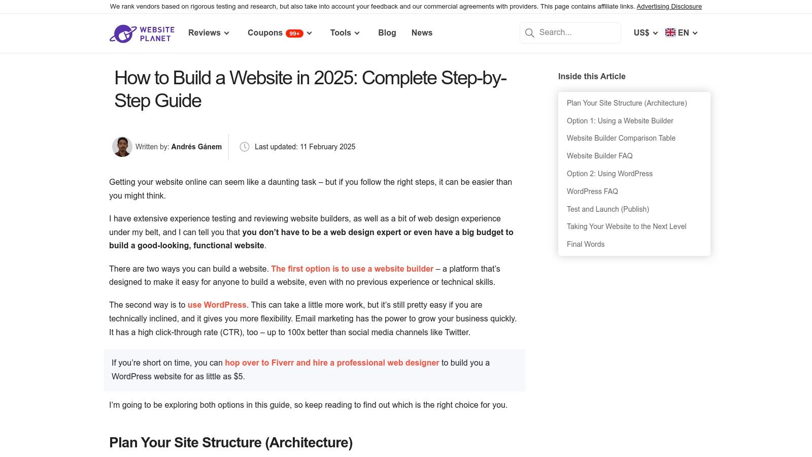 WebsitePlanet