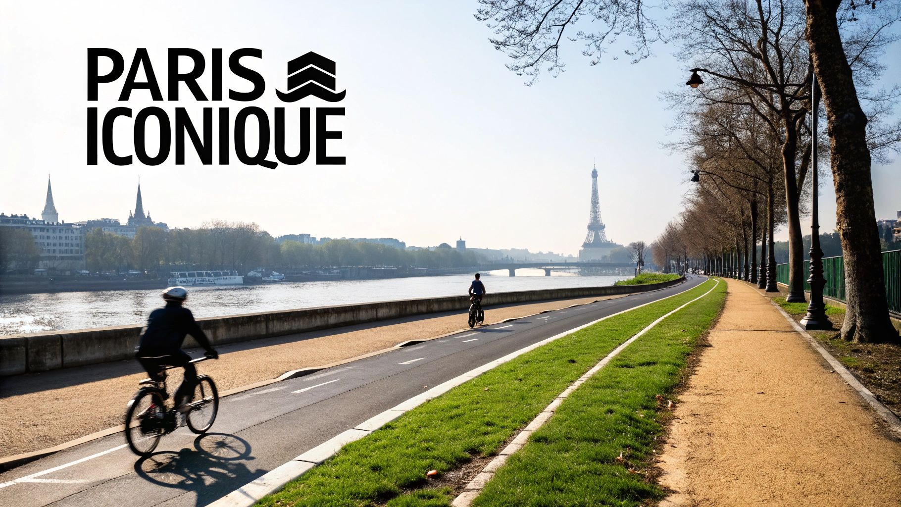 Seine River Banks (Berges de Seine) Bike Path