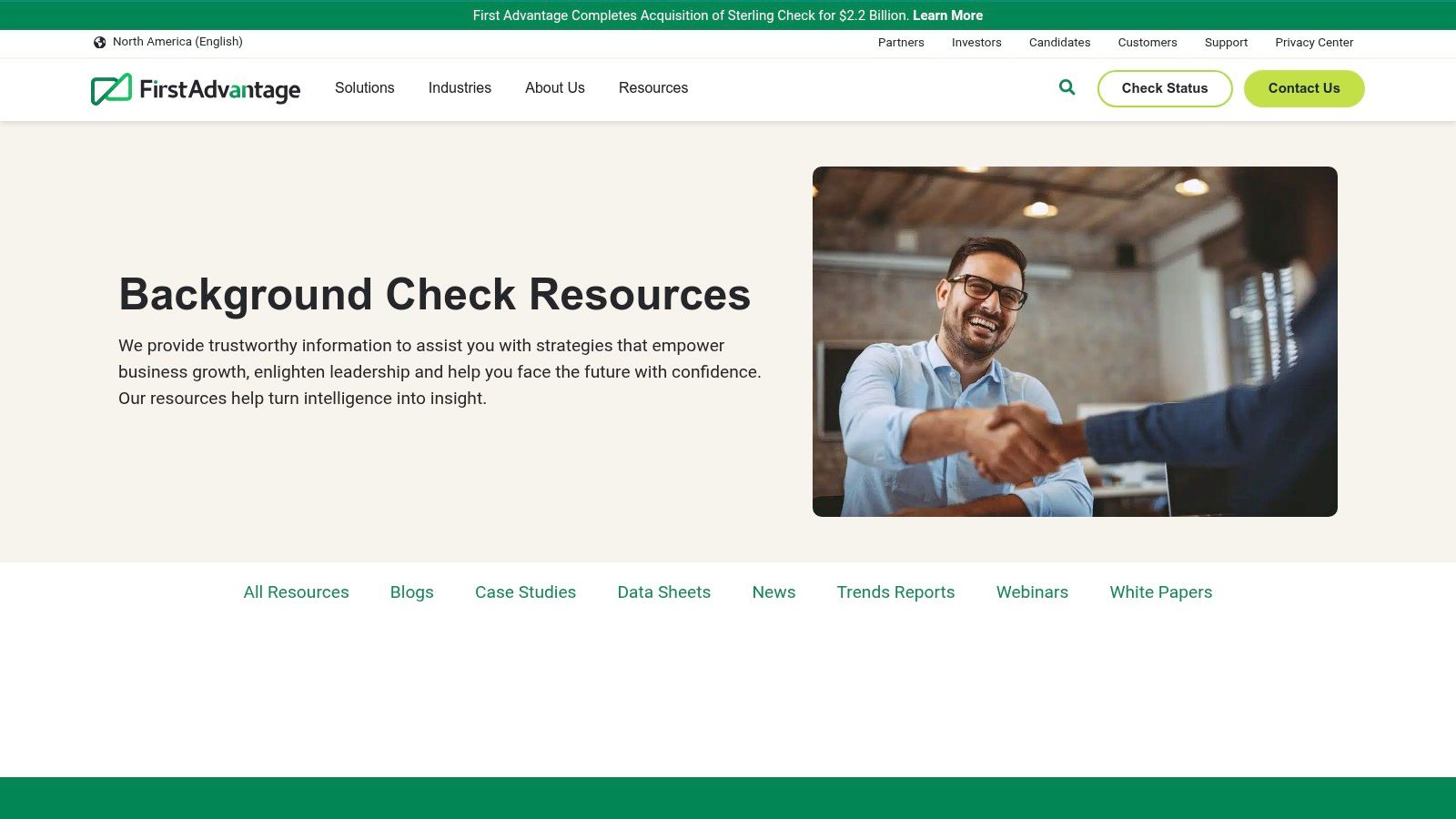 First Advantage India