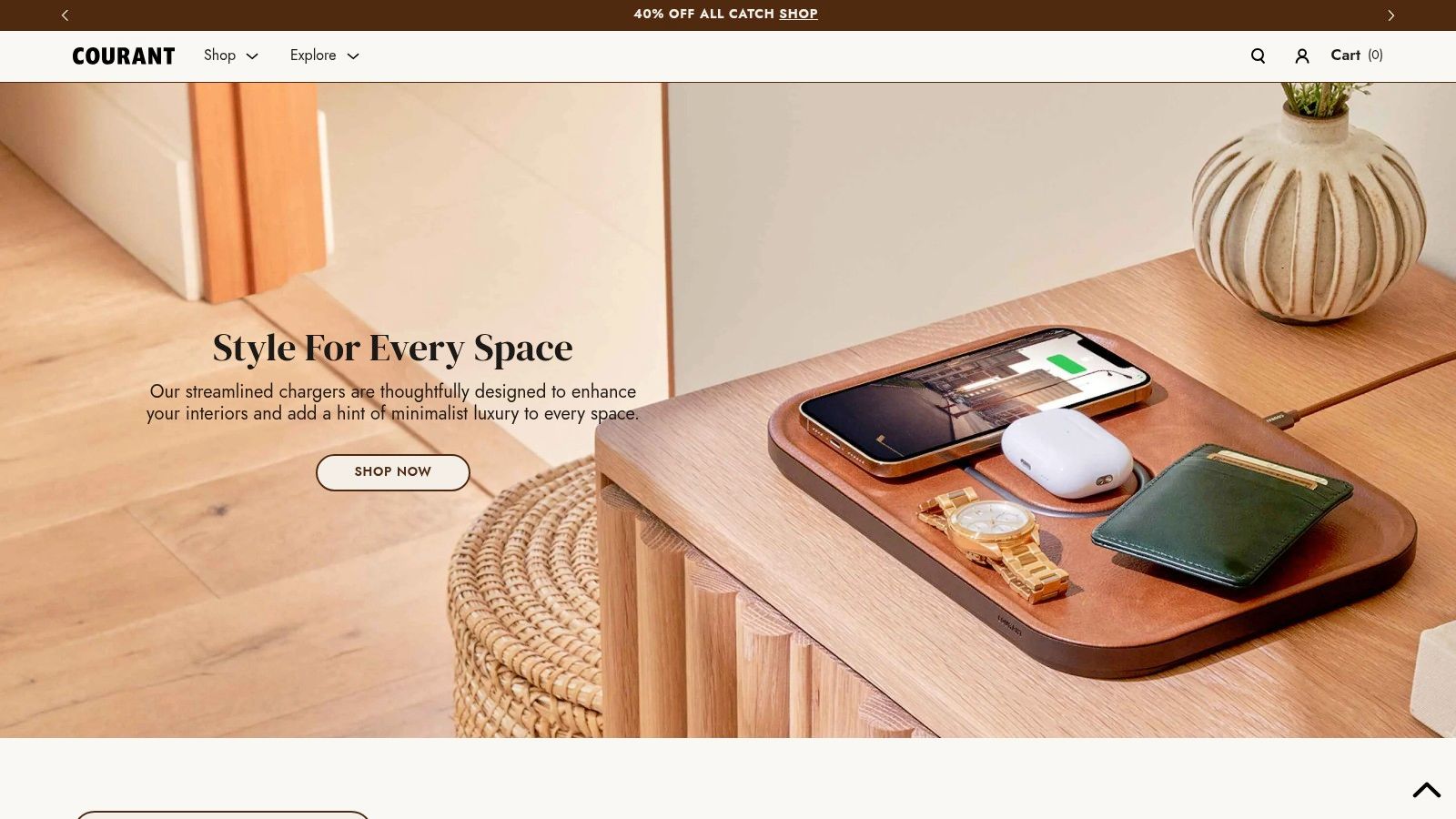 Courant Wireless Charging Station