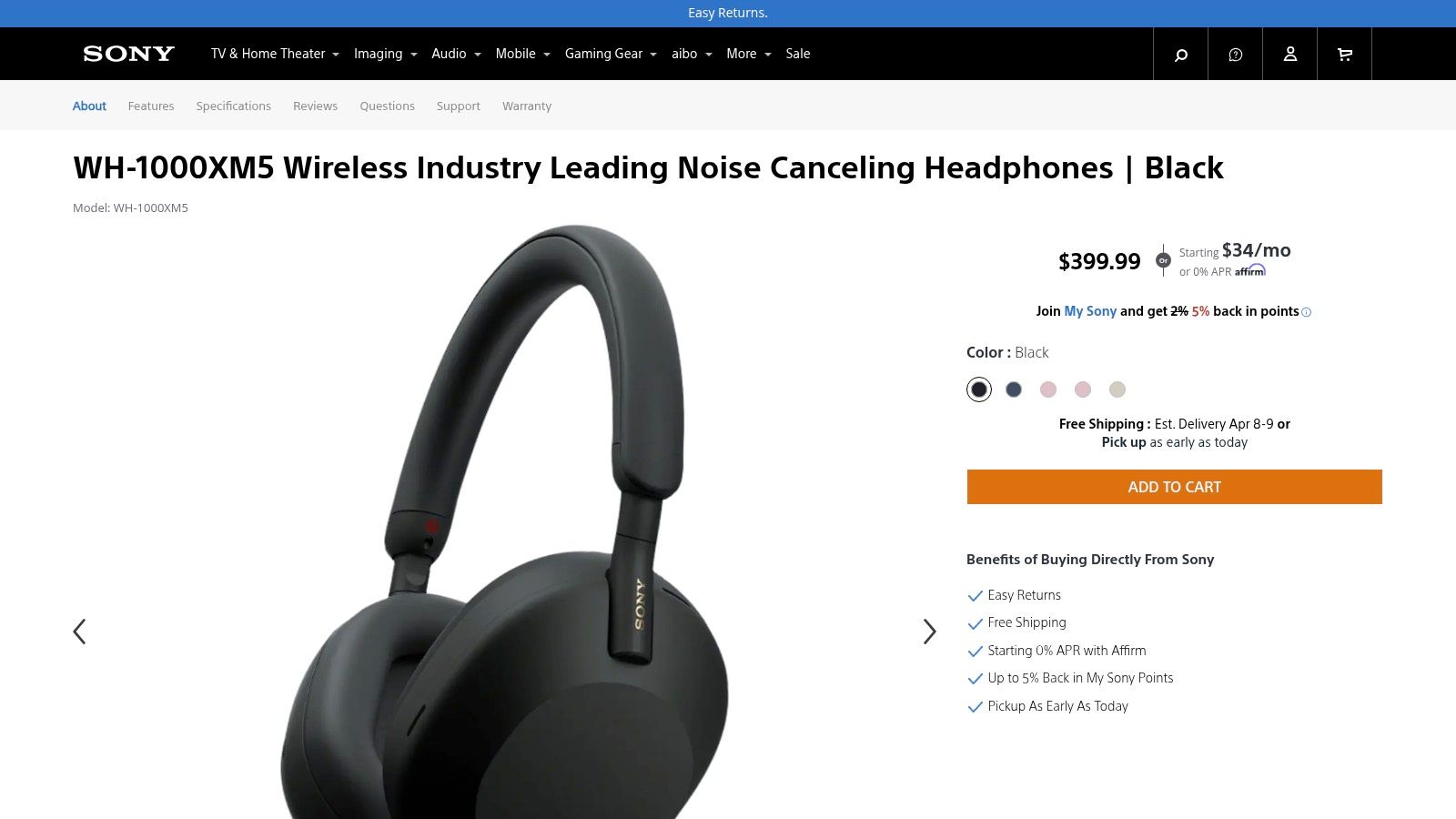 Noise-Cancelling Headphones by Sony or Bose