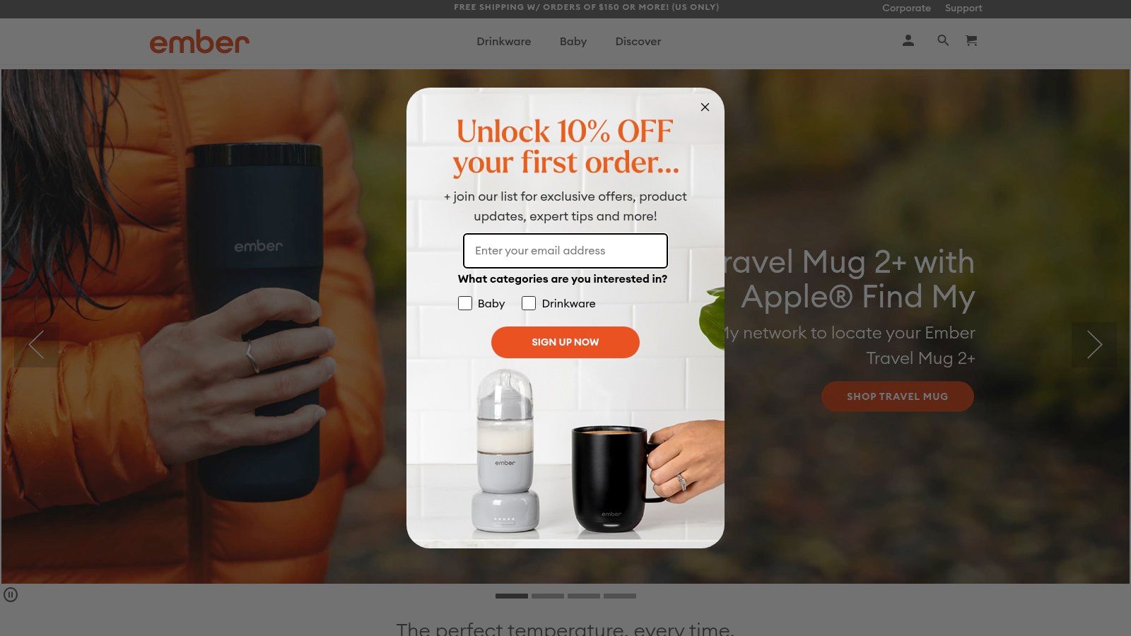 Ember Temperature Control Smart Mug