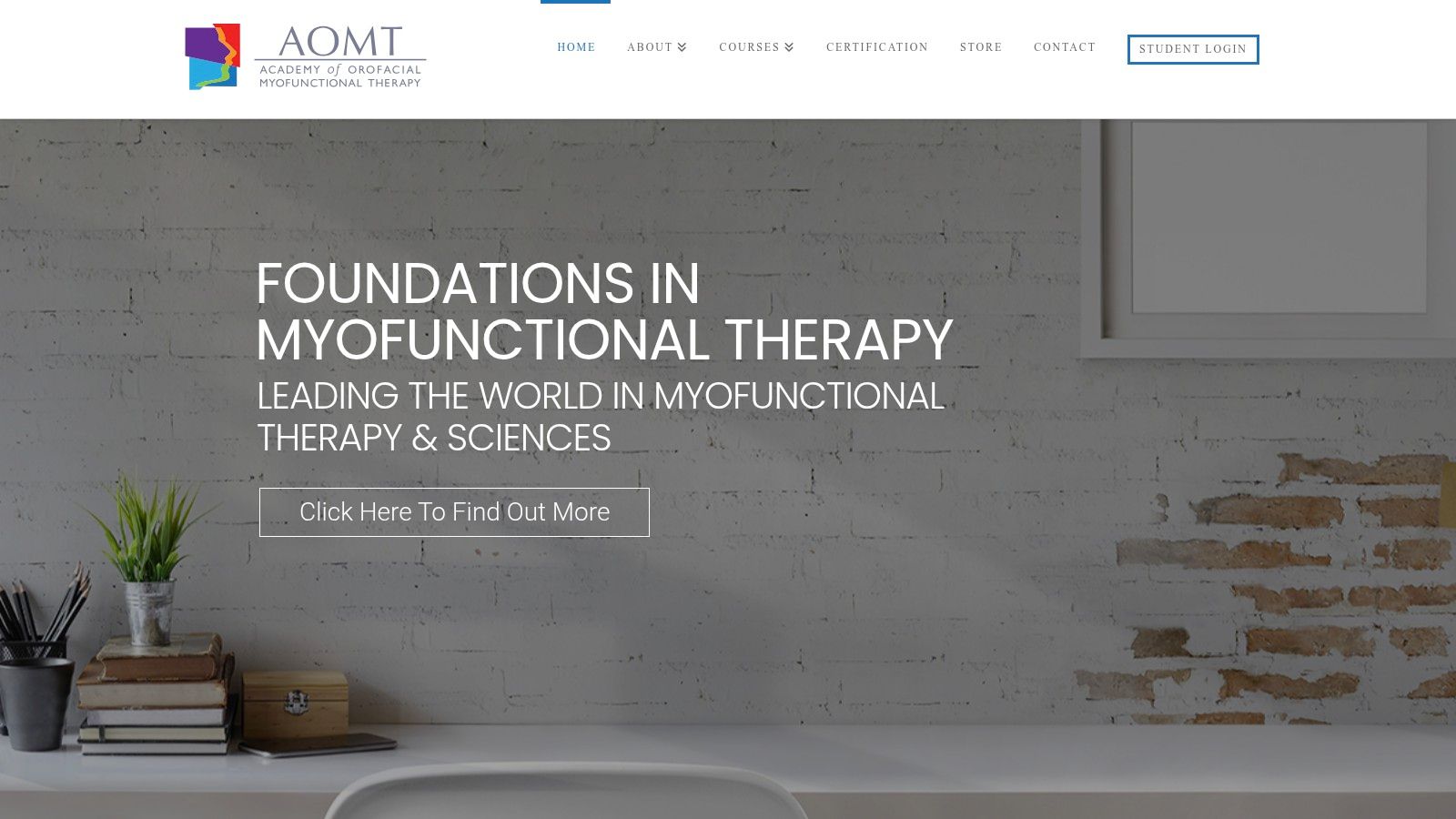 The Academy of Orofacial Myofunctional Therapy (AOMT) Certification Course