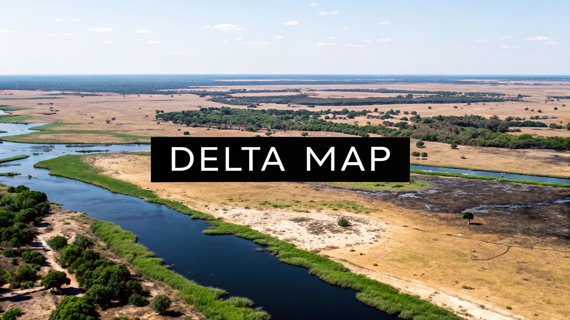 Okavango Delta Map