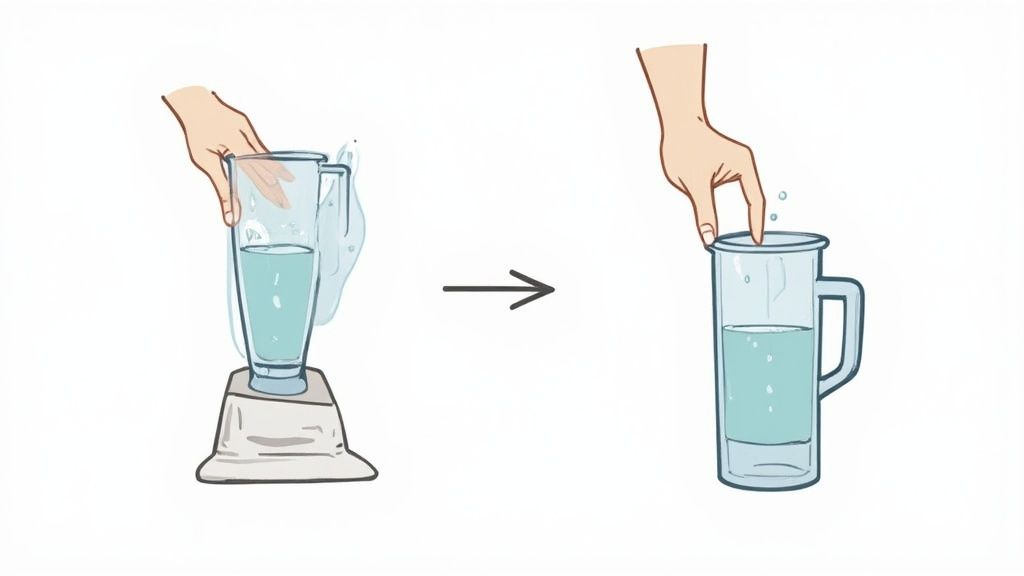 Équipement pour milkshake