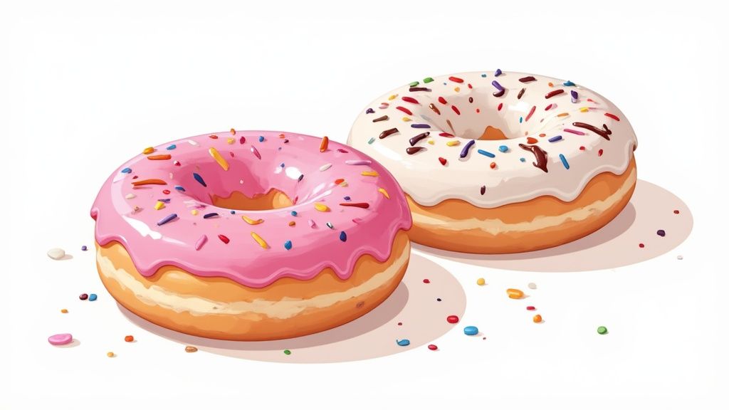 Variations gourmandes de donuts air fryer