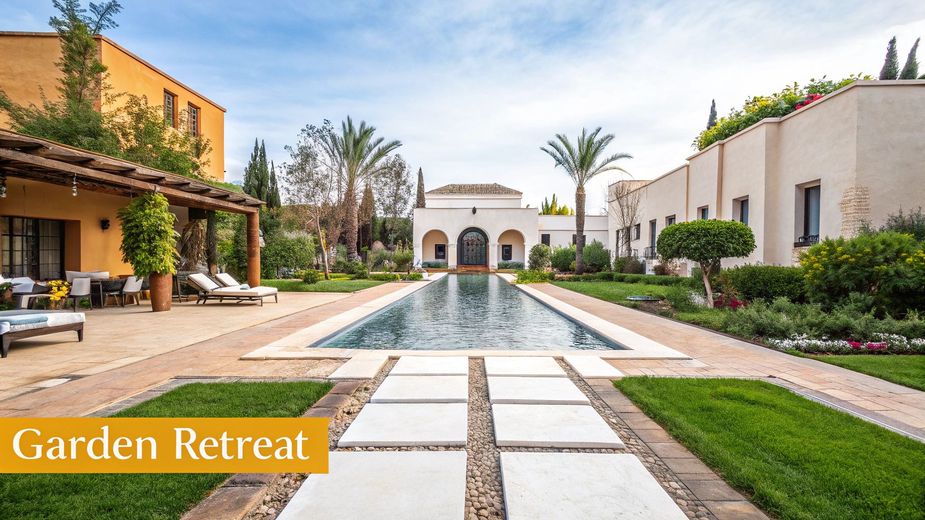 Guests enjoying Villa Amira