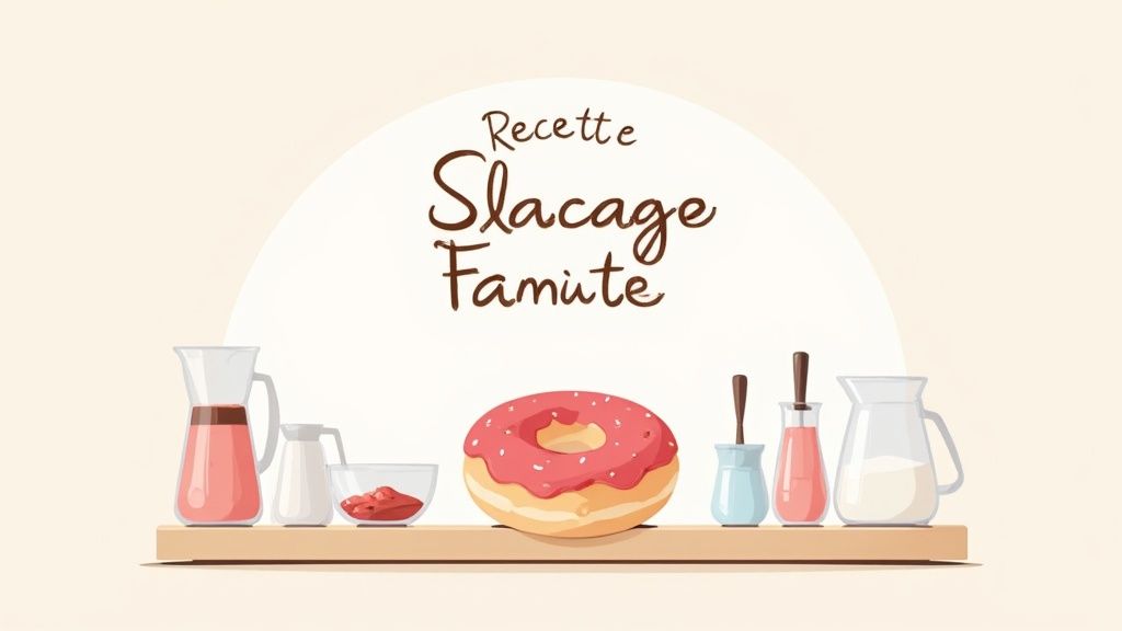 Glaçage donuts