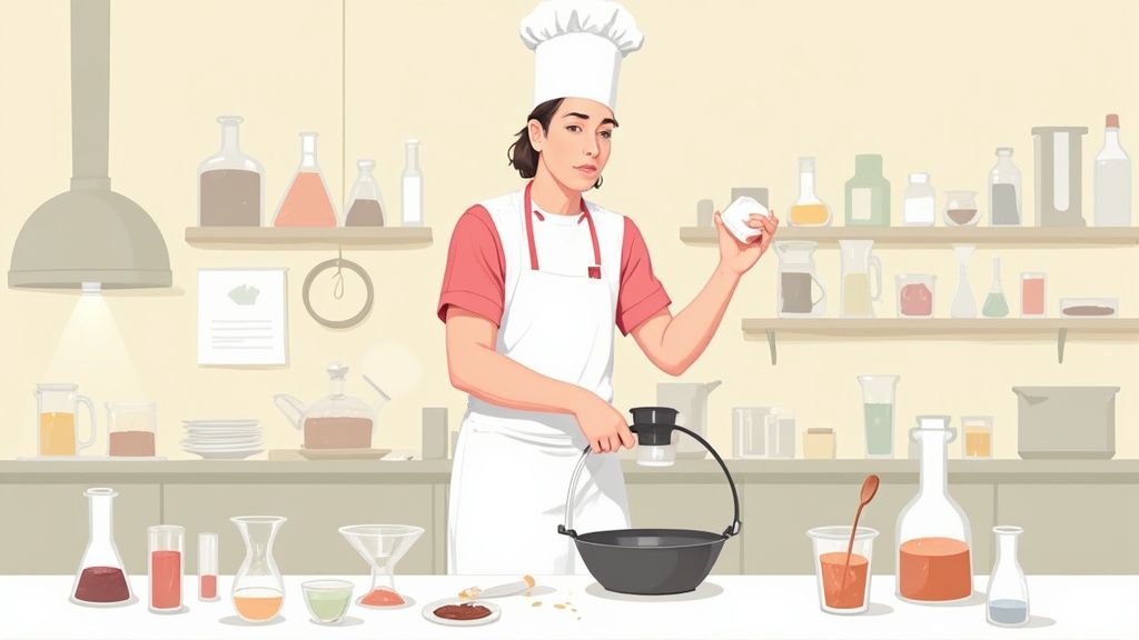 Plan laboratoire pâtisserie