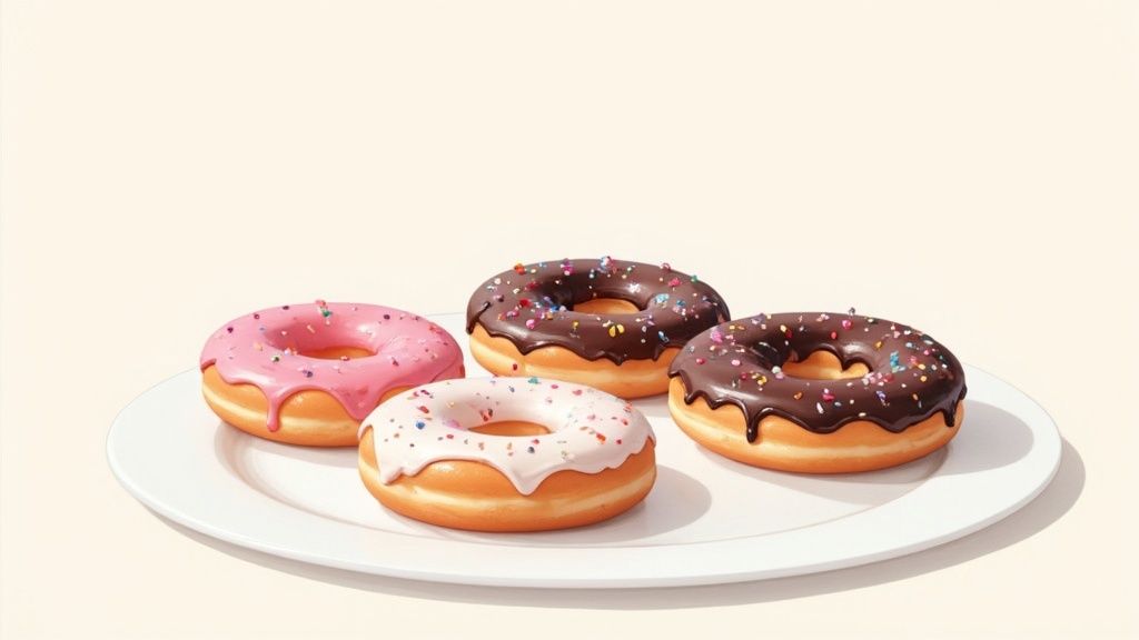 Donuts frais