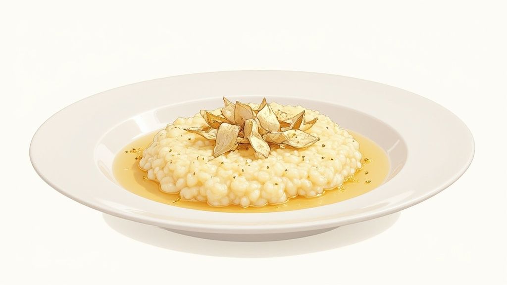 Truffle and Gold Leaf Risotto