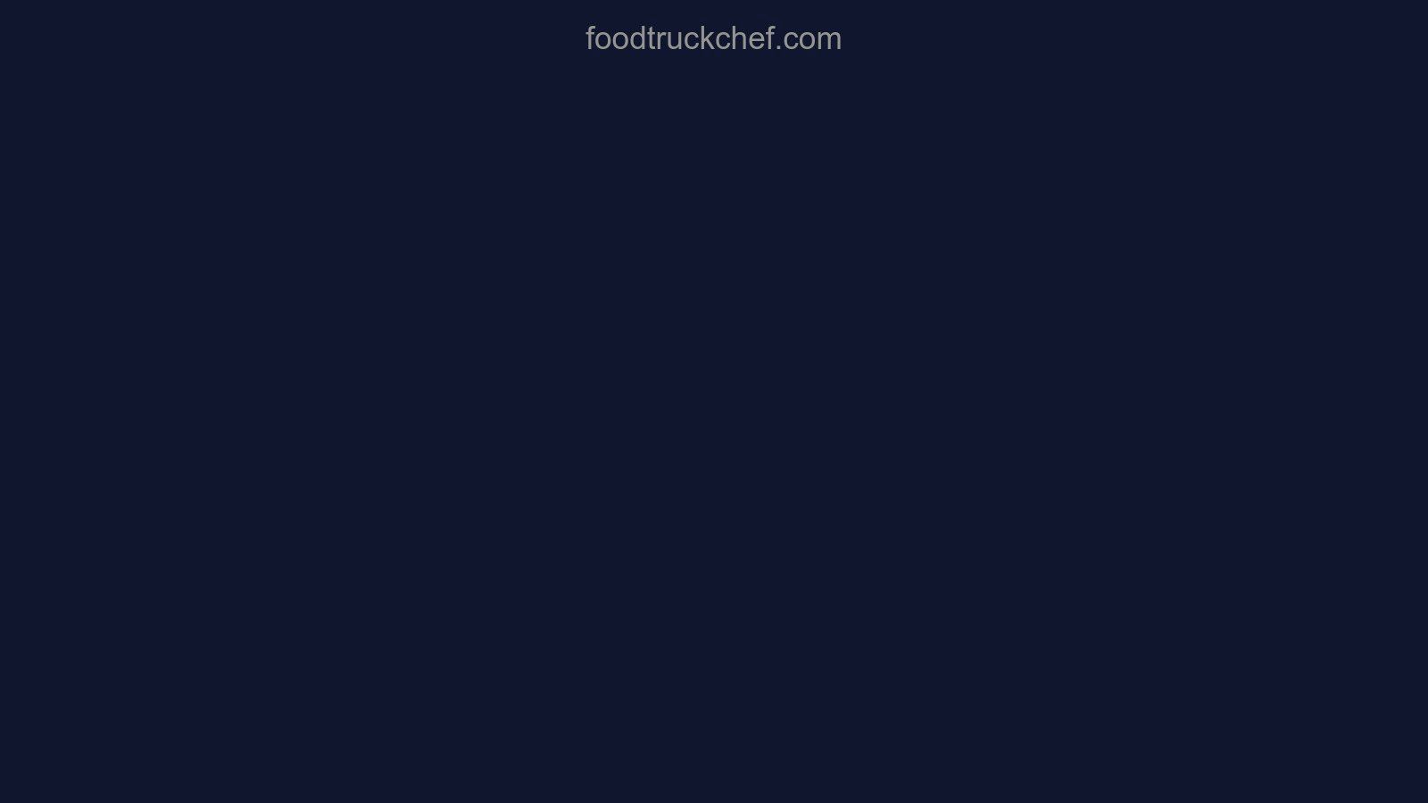FoodTruck Chef Pro Glaze Waterfall System