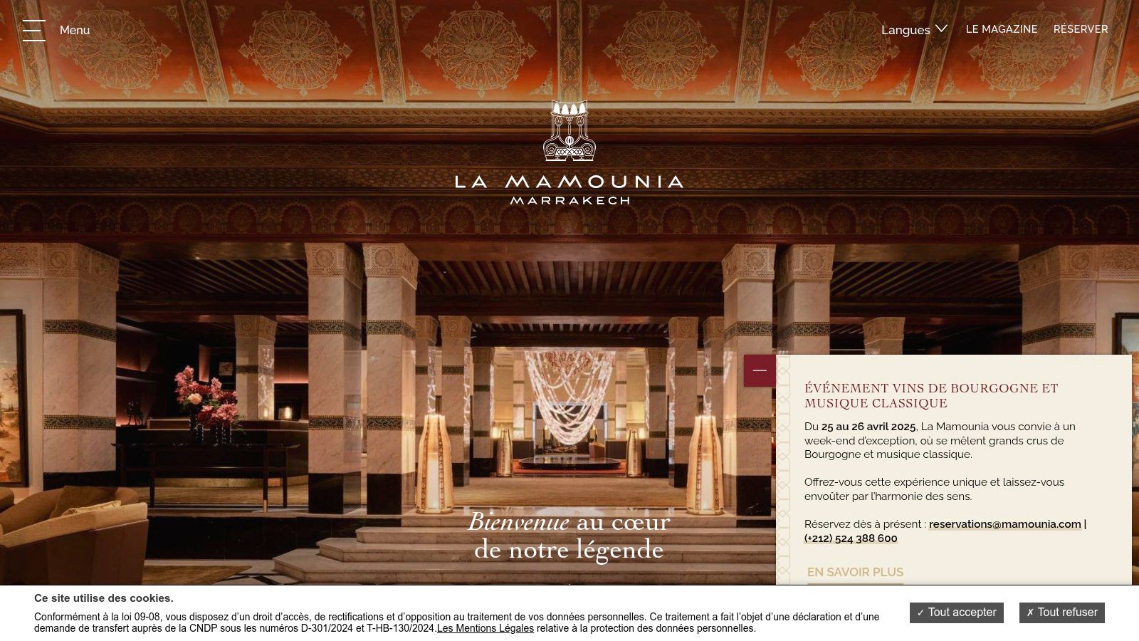 La Mamounia Spa