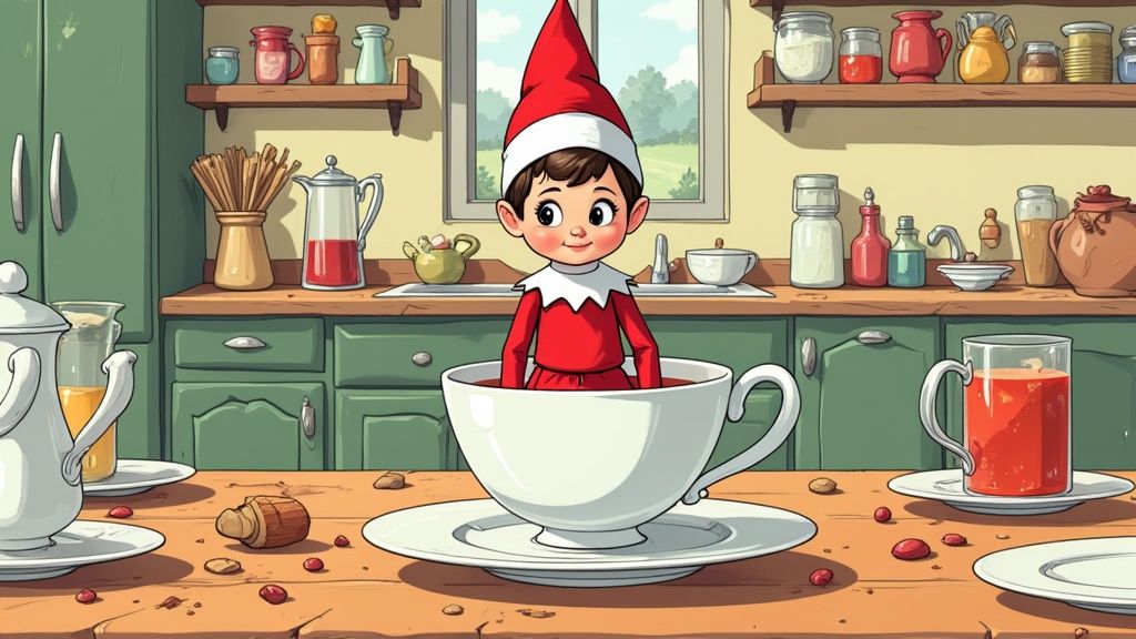 Elf on the Shelf Simple Ideas