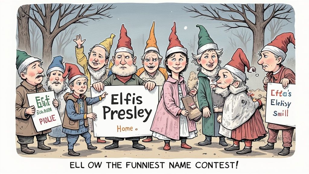 Elf on the Shelf dressed as a superhero