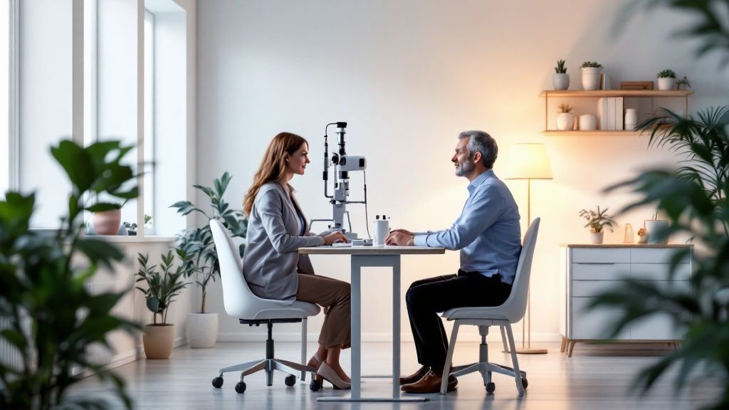 Eye Exam Timelines