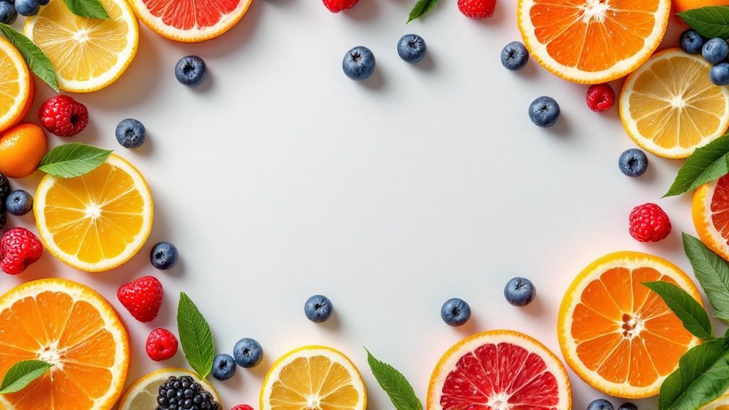 Citrus Fruits and Berries