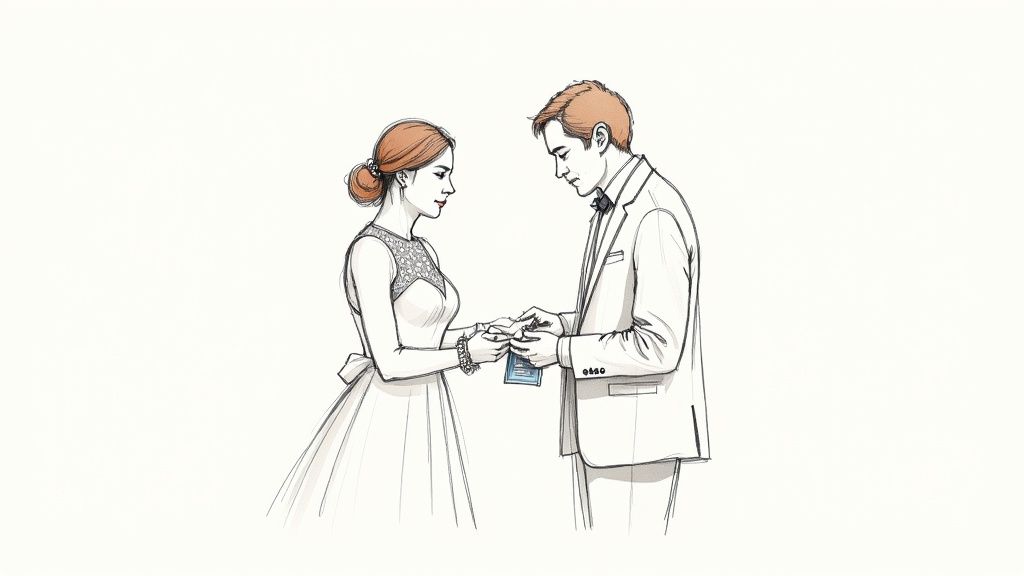 Procédure de mariage simplifiée
