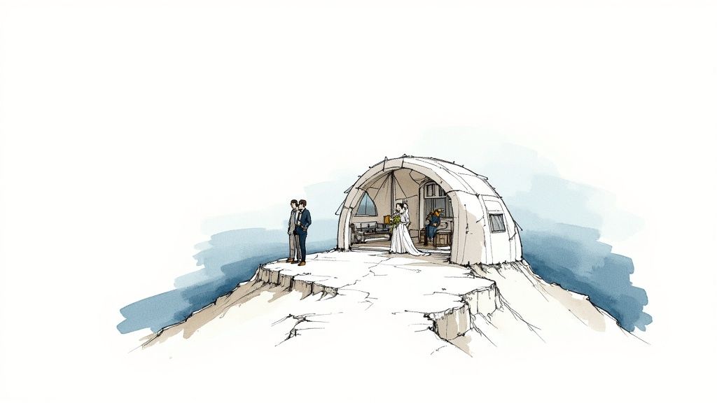 Mariage destination insolite et aventure