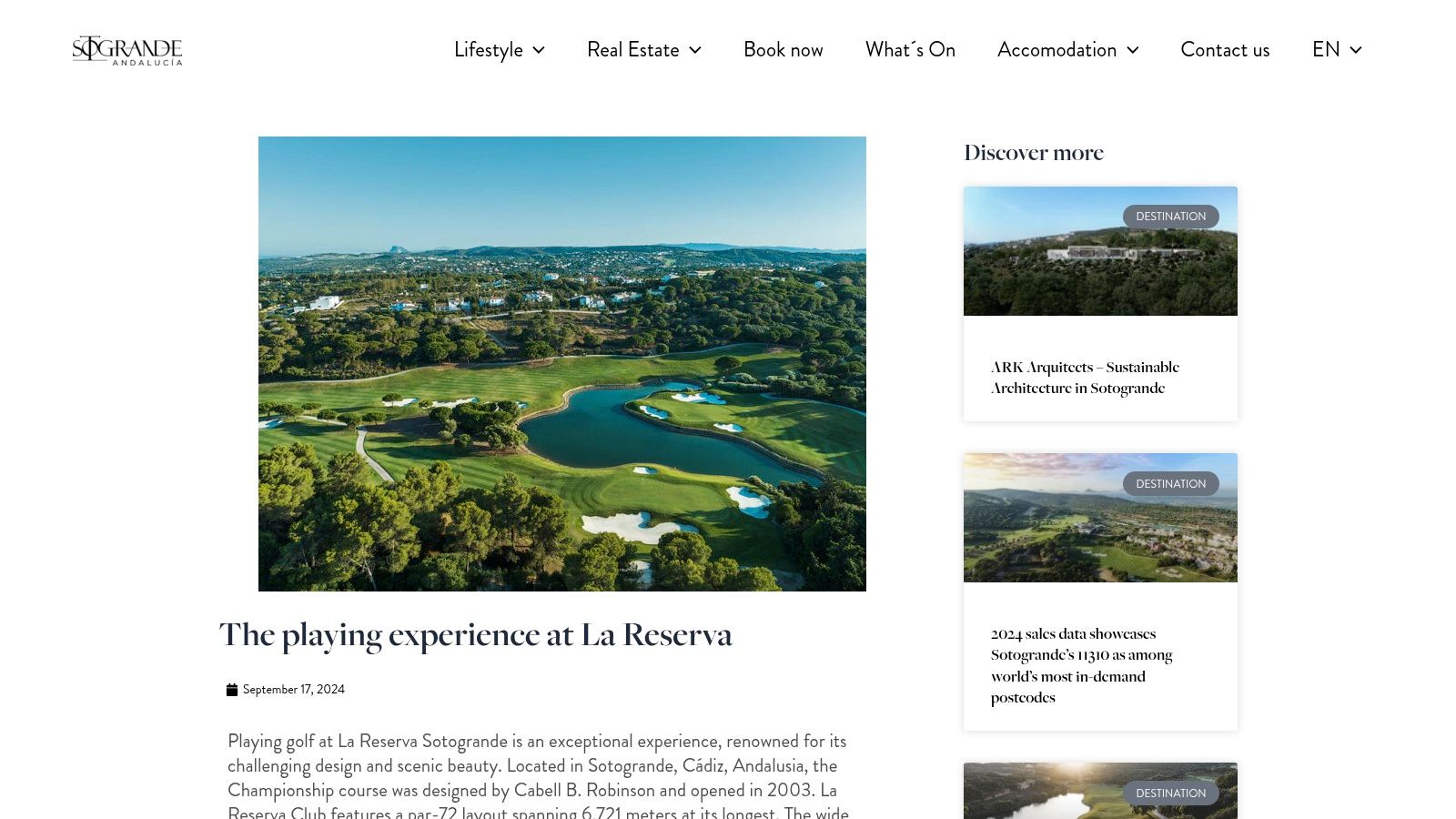 La Reserva Villa de Autor