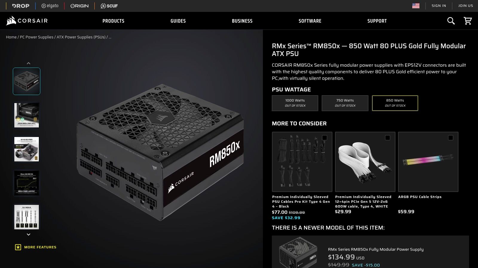 Corsair RM850x (2021)