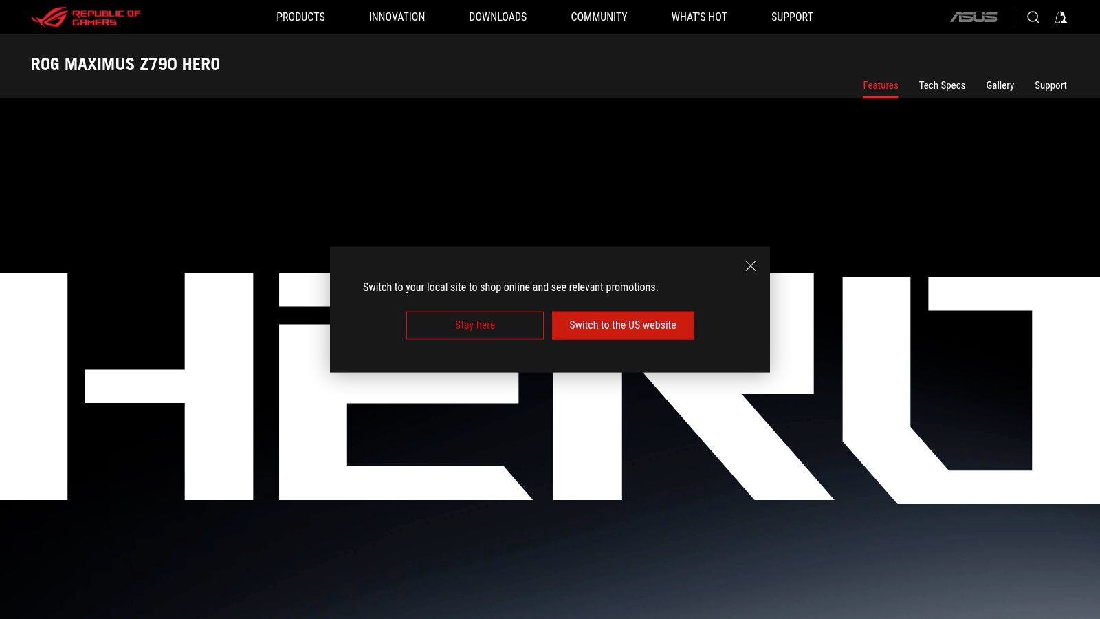 ASUS ROG Maximus Z790 Hero