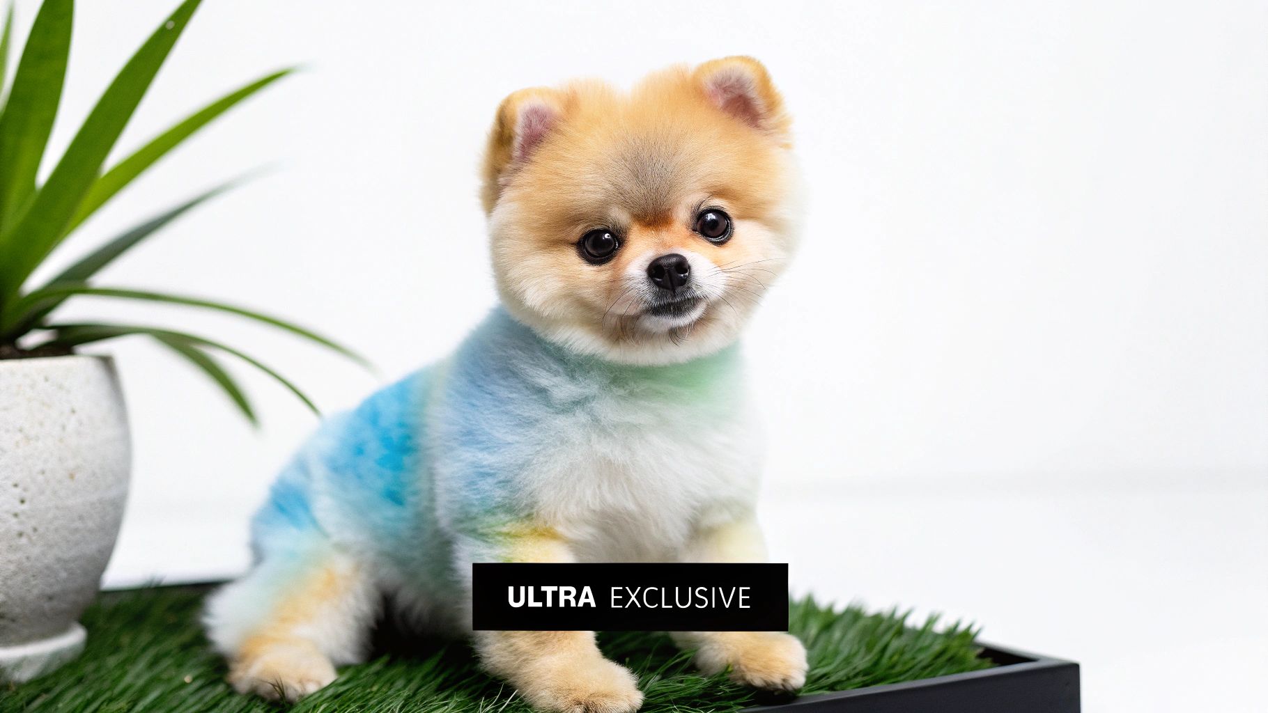 Parti Teacup Pomeranian