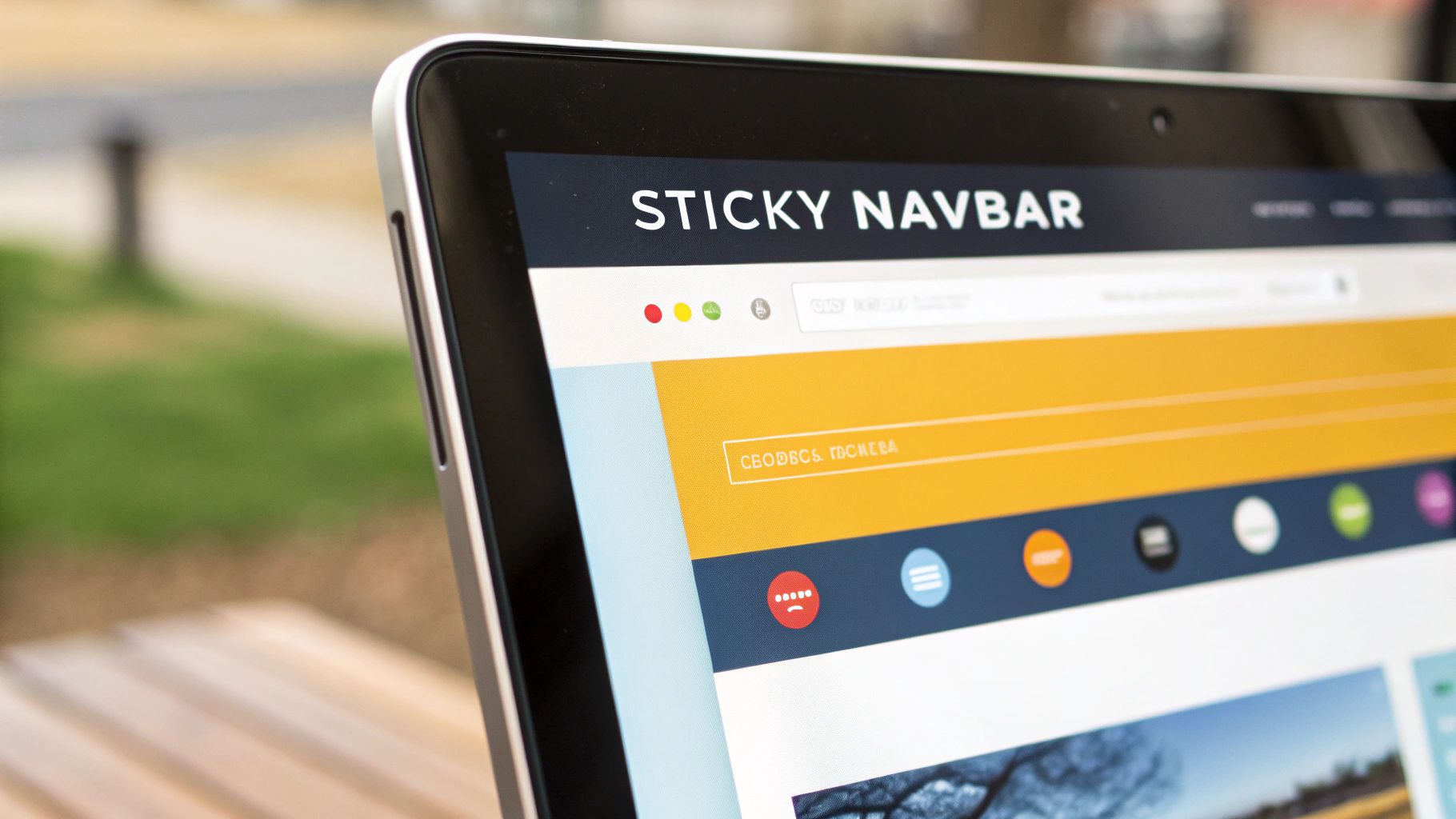 Sticky Navigation Bar