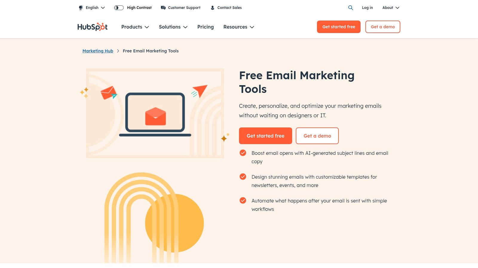 HubSpot Email Marketing