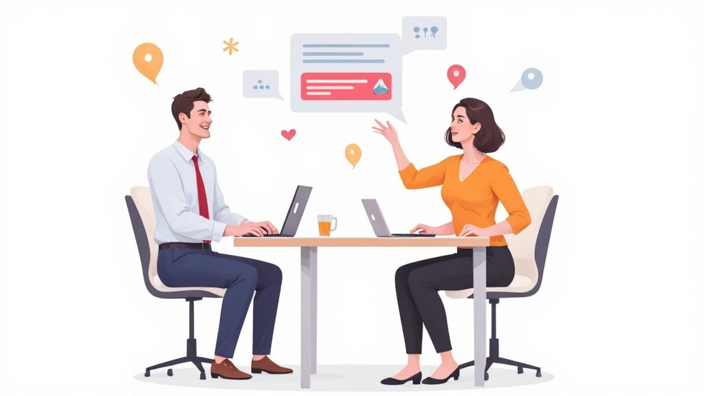 Jeu de rôle de communication