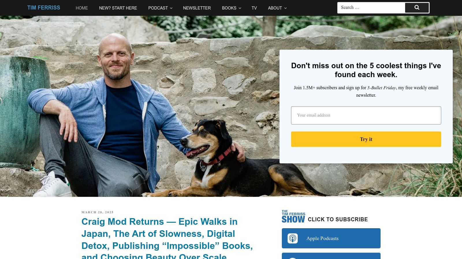 La Semaine de 4 Heures par Timothy Ferriss