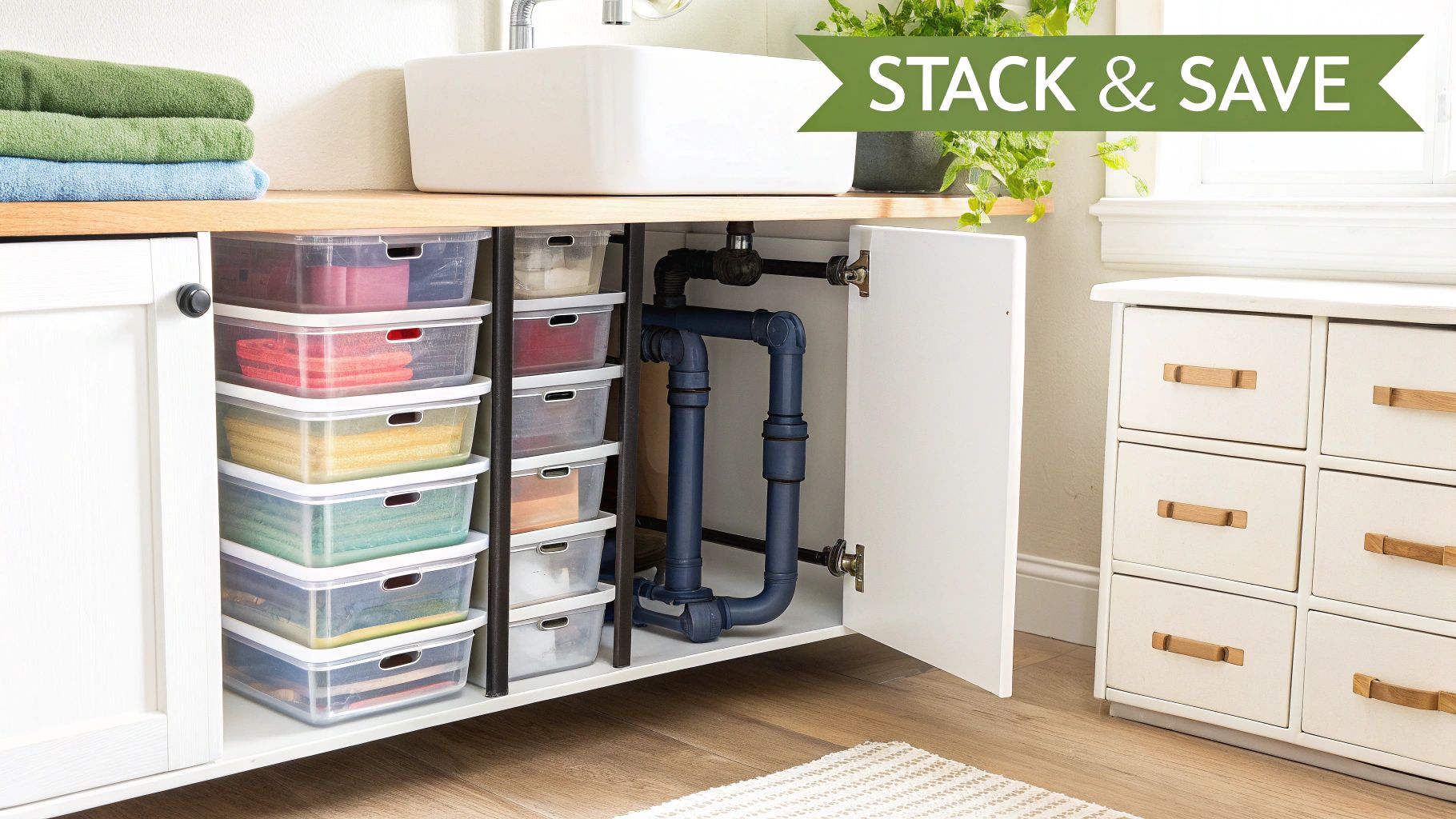 Stackable Drawer Organizers