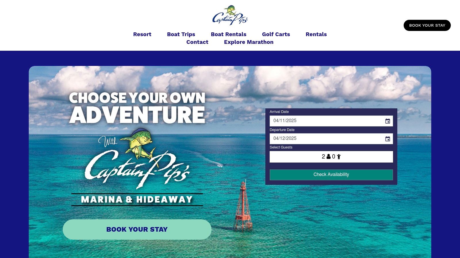 Captain Pip's Marina & Hideaway