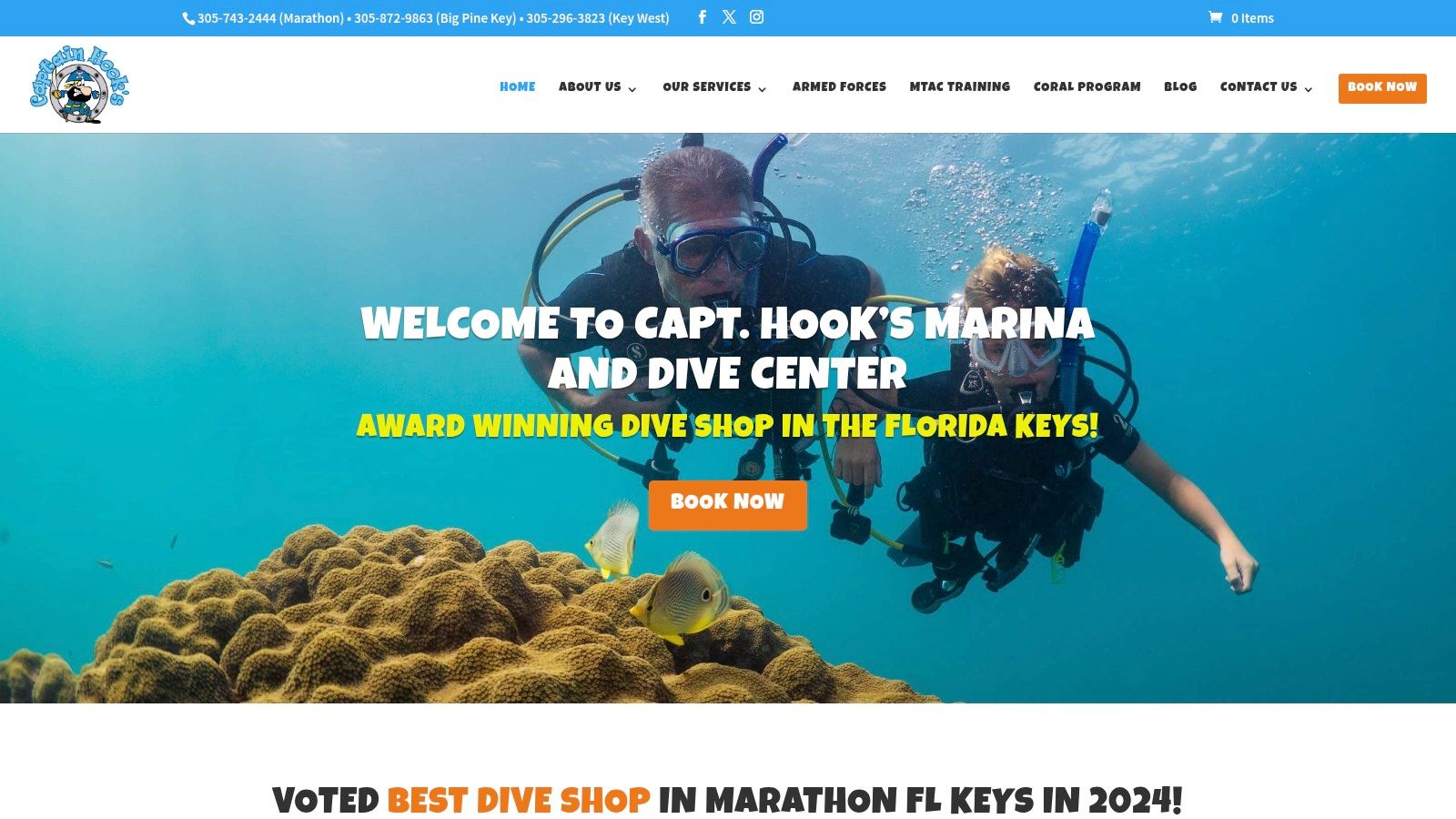 Captain Hook's Marina & Dive Center