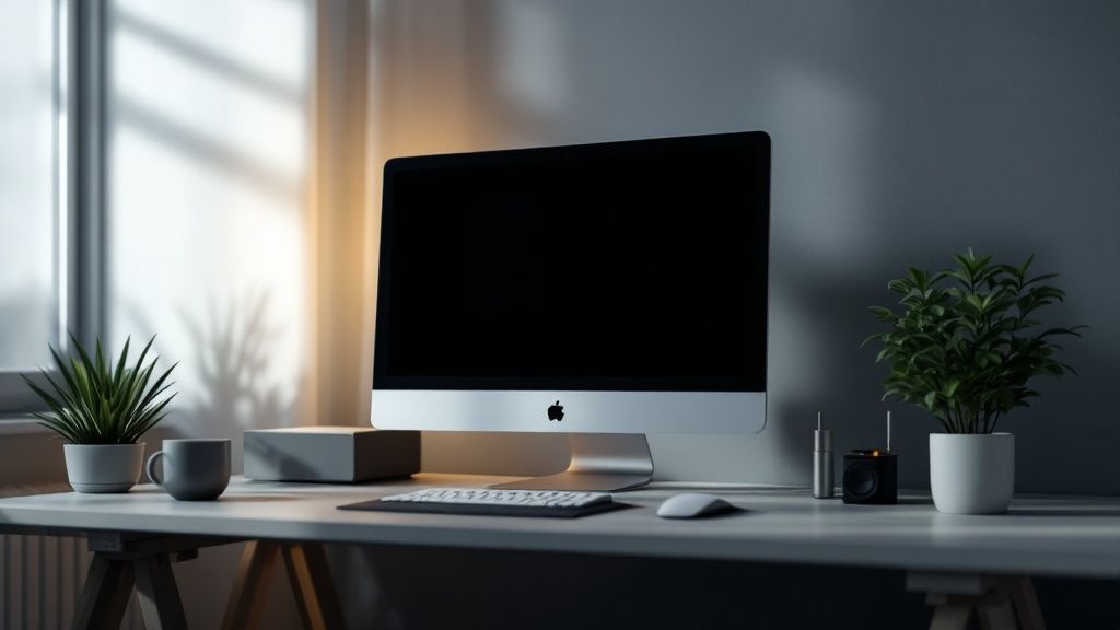 People looking at a computer screen