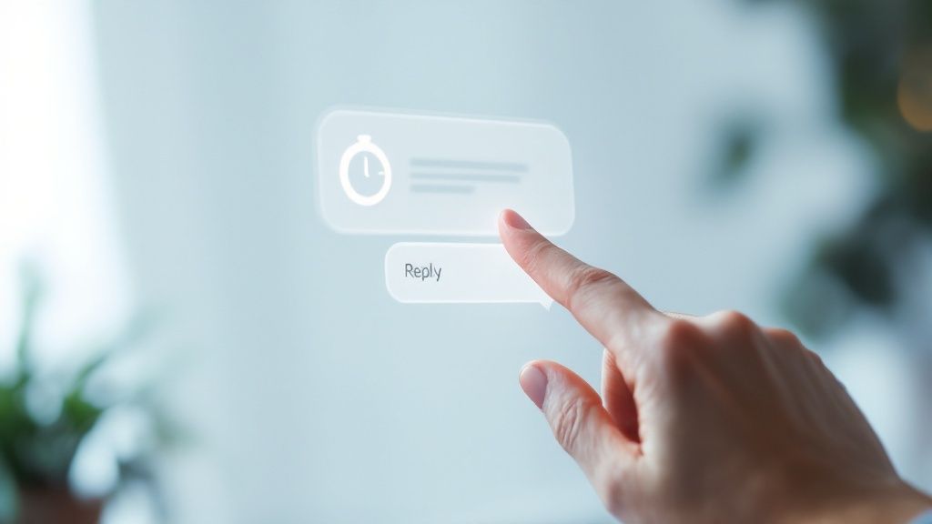 Respond Quickly to Chat Requests