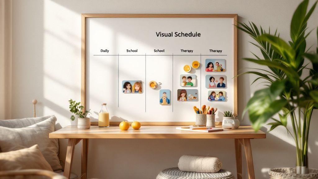 Visual Schedules and Timetables