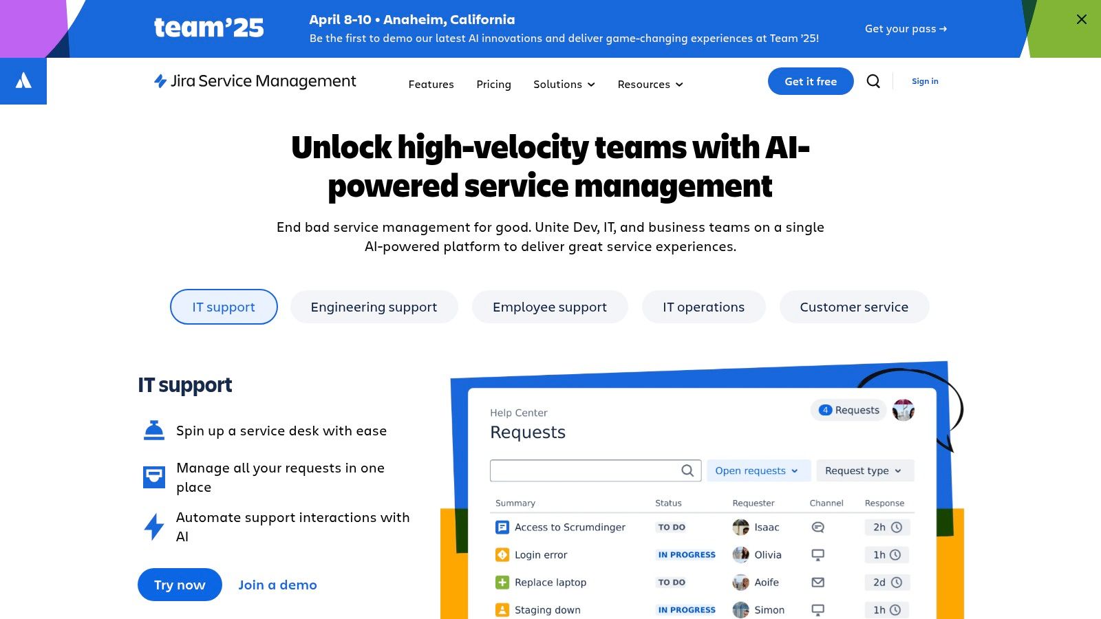 Jira Service Management