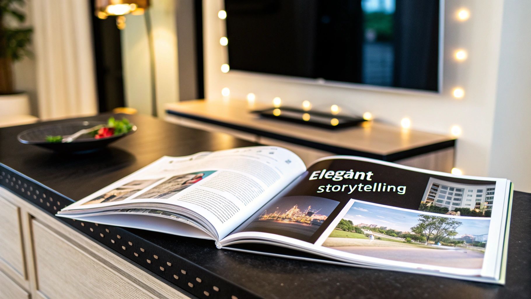 Magazine-Style Advertorial