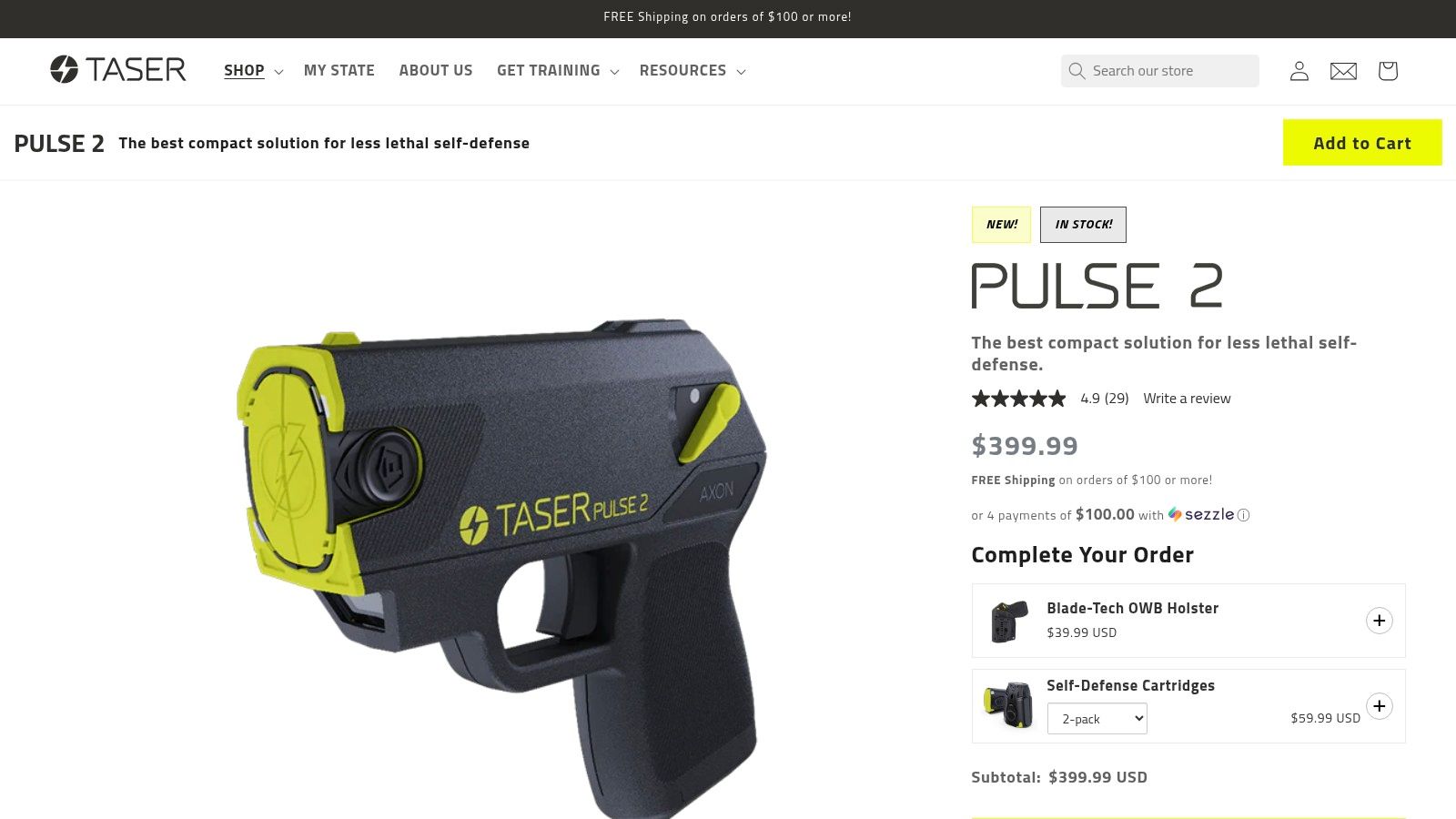 TASER Pulse+