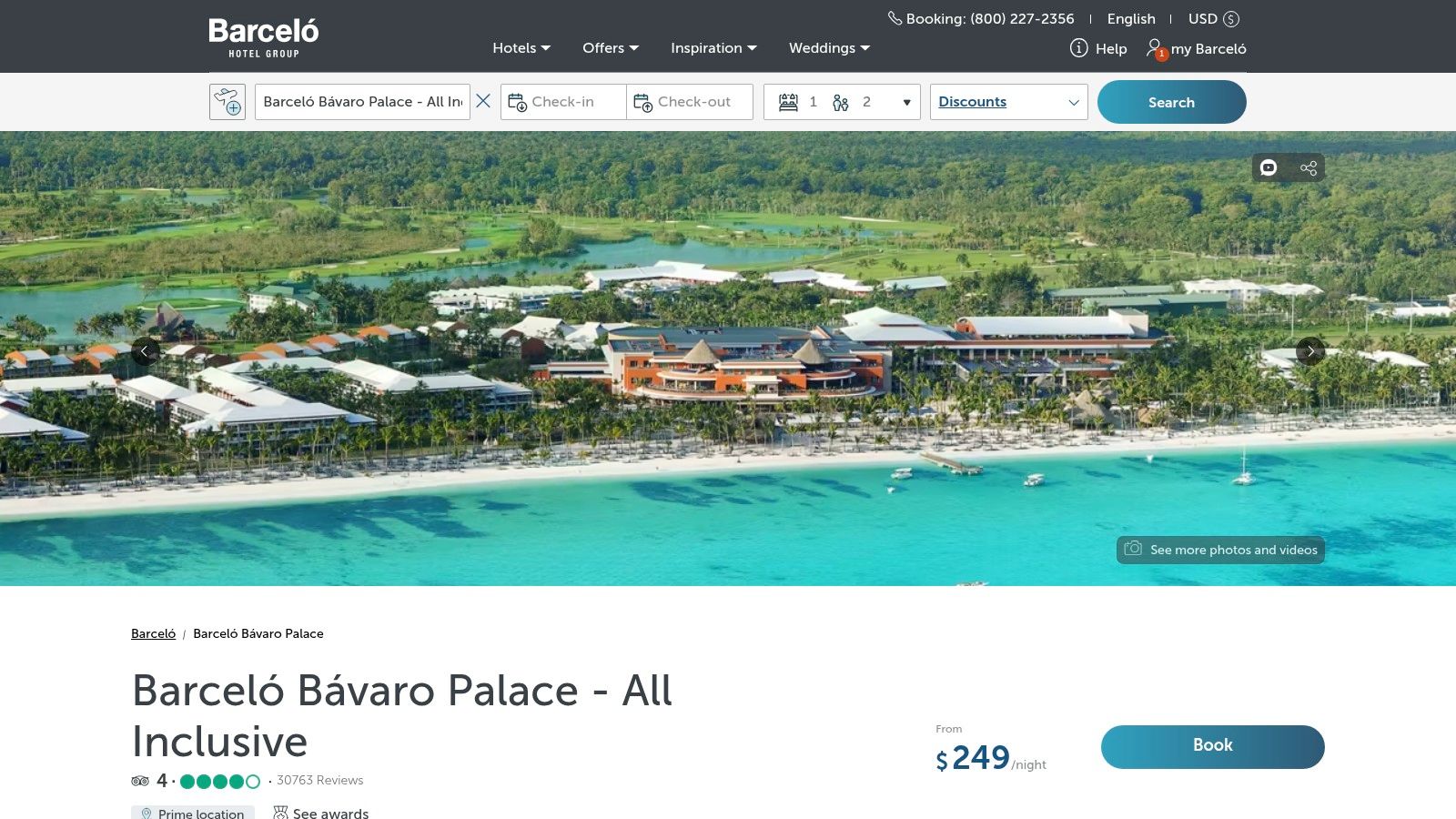 Barceló Bávaro Palace