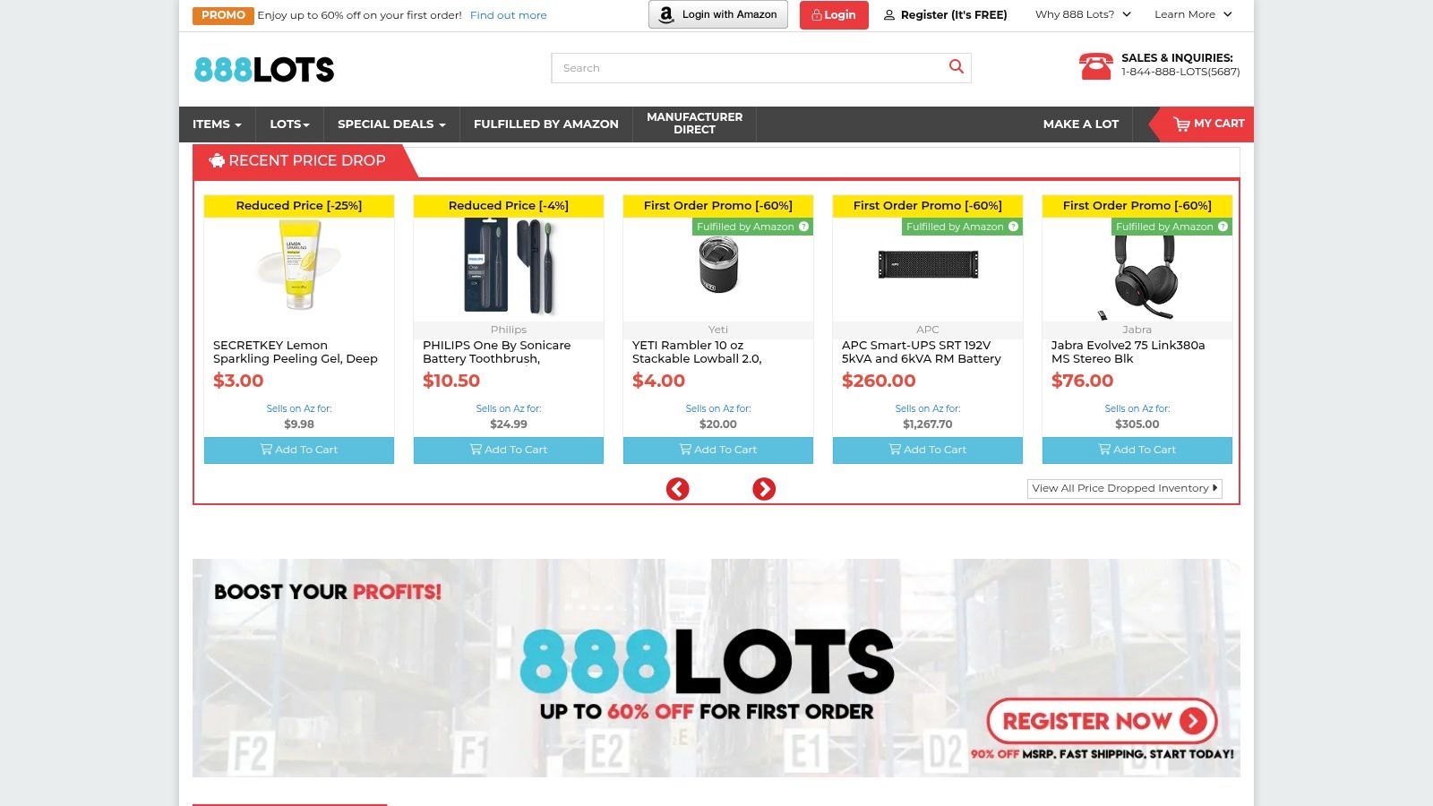 888 Lots