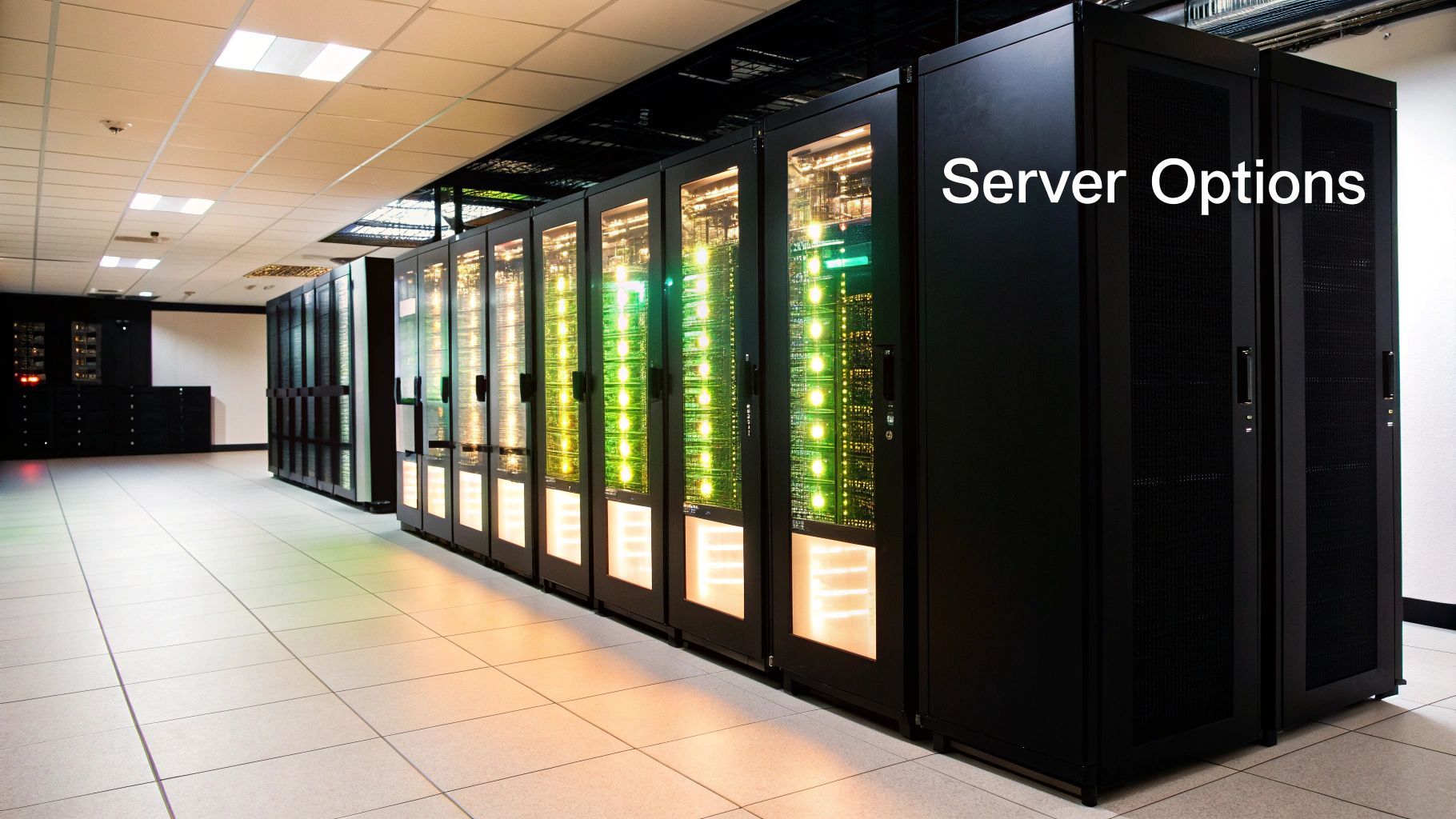 Web Hosting Illustration