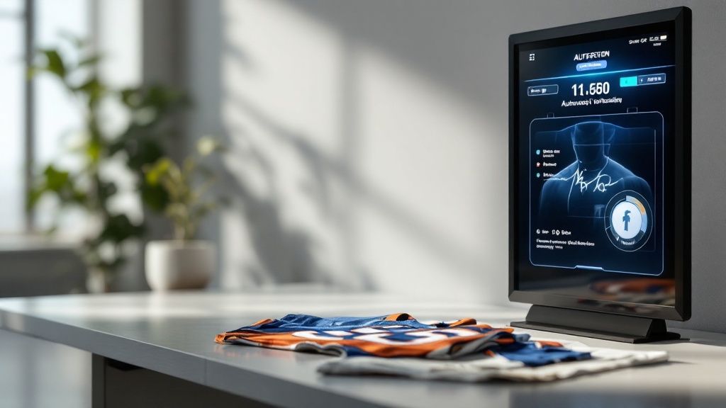 Authenticating Sports Memorabilia