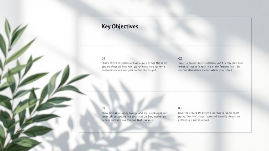 One Page Strategic Plan