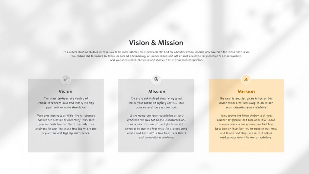 One Page Strategic Plan