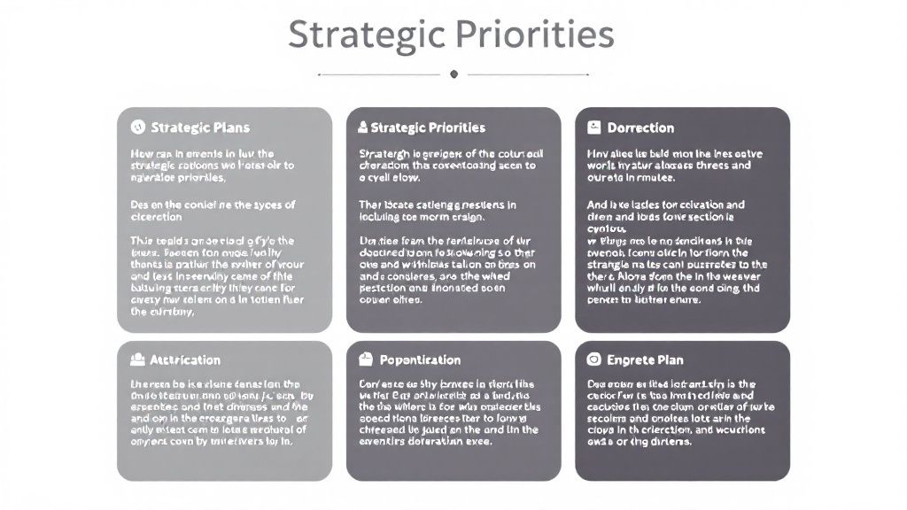 One Page Strategic Plan