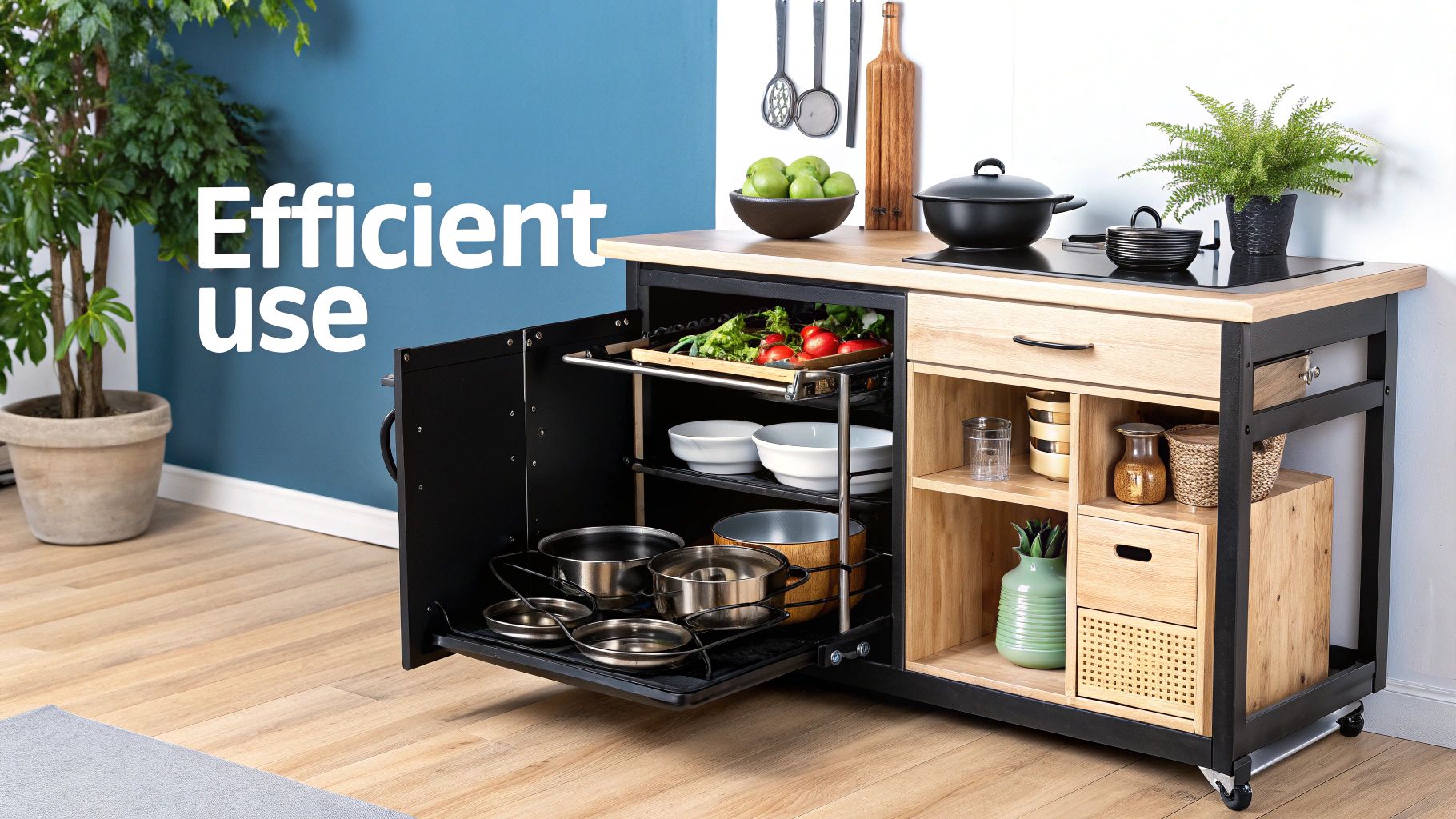 Modern Kitchen with Ample Storage