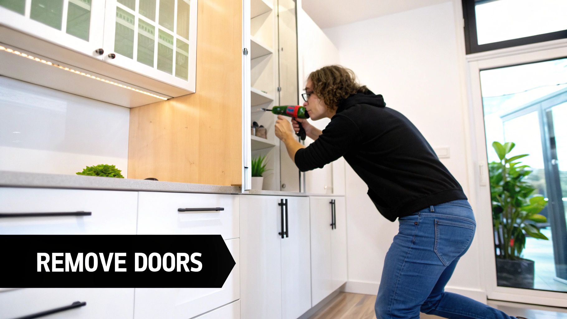 Tools and Materials for Cabinet Refacing