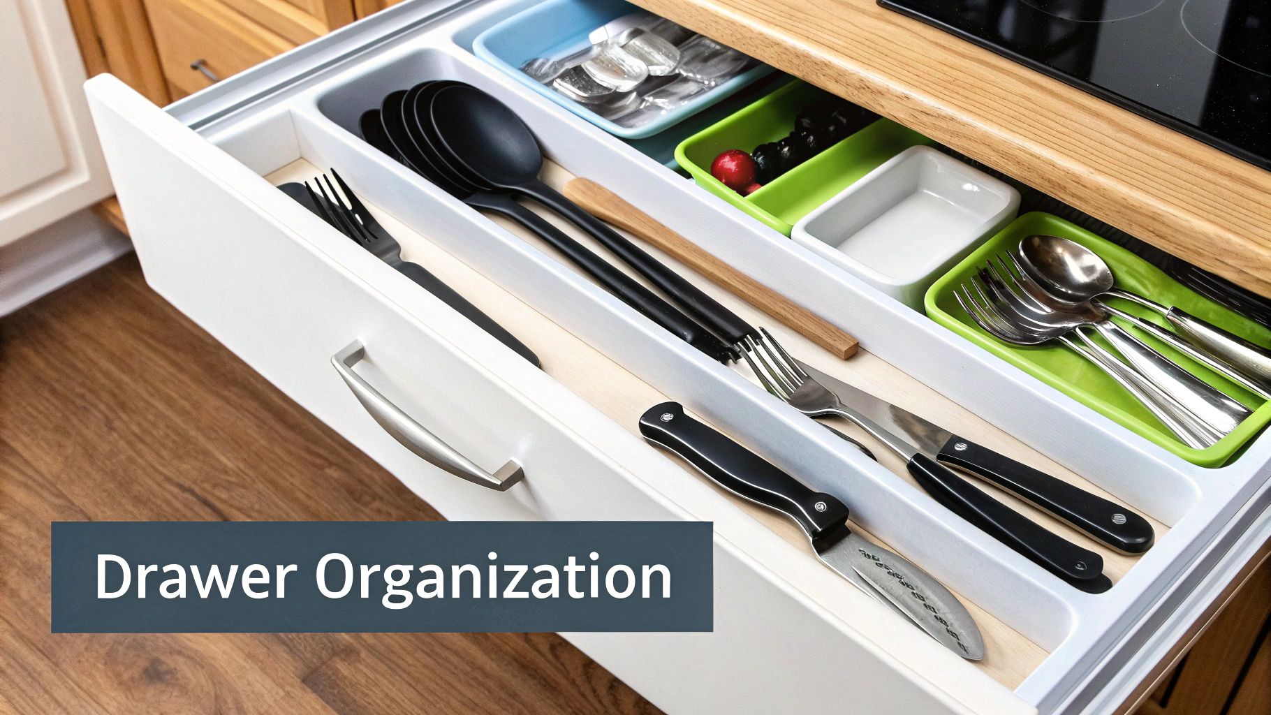 Organized Kitchen Drawers